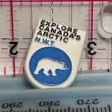Explore Canada's Arctic NWT Polar Bear  Lapel Pin