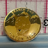Hinton Alta Branch 249 Cougar  Lapel Pin