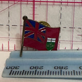 Ontario Canada Province Flag  Lapel Pin