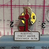 Alberta's Finest Water Sedgewick Alta Pump Alberta  Lapel Pin
