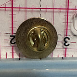 Bowling a Ball Smiling Face  Lapel Pin