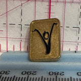 Hands Waving People Logo  Lapel Pin