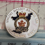 Vincent Massey Branch 164 Royal Canadian Legion Yellowknife NWT  Lapel Pin
