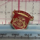 Calgary Coat of Arms Alberta  Lapel Pin