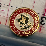 Second Canadian Boy Scout Jamboree 1953 Ottawa  Lapel Pin