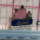 Mary Anne Jabonski MLA Red Deer North Alberta Political  Lapel Pin