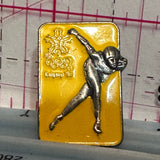 Calgary '88 Olympics Speed Skating  Lapel Pin