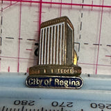 City of Regina Building Saskatchewan  Lapel Pin