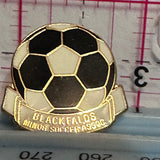 Blackfalds Minor Soccer Association Ball  Lapel Pin