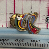 Universiade Games Edmonton Logo 1978  Lapel Pin