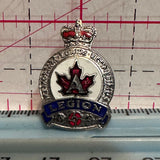 Royal Canadian Legion A Branch Crest Emblem  Lapel Pin