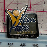 I Love Hope Channel Directv Ch 368  Lapel Pin