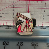 Edmonton Pump Jack Oil  Lapel Pin