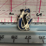 C Logo Cross Religious  Lapel Pin