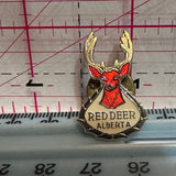 Red Deer Alberta Logo  Lapel Pin