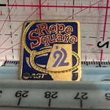 Rope Square '92 AGT Logo  Lapel Pin