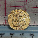 Flight For Life 1993 STARS Helicopter  Lapel Pin