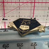 Ponoka 75th Co-Op Anniversary 1917 1992  Lapel Pin