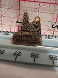 Wilson Oilfield Supply 35 Years Oil Derrick  Lapel Pin