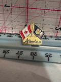 Alberta Province Alberta Canada Friendship Flags  Lapel Pin