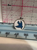 Blue Dove Logo  Lapel Pin