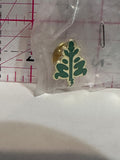 Green Spruce Tree Logo  Lapel Pin
