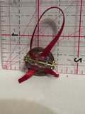 One Cent Penny Red Ribbon  Lapel Pin