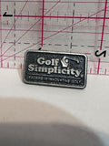 Golf Simplicity Leaders in Innovative Golf  Lapel Pin