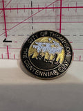 City of Thompson The Centennial City  Lapel Pin