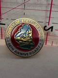 County of Stettler #6 50th Anniversary Logo  Lapel Pin