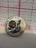 Slave Lake Alberta Where The Trail's Meet  Lapel Pin