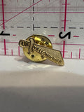 YellowKnife Northwest Territories Knife Sword  Lapel Pin