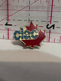 CIAC Logo Canada Maple Leaf  Lapel Pin