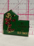 My Old Man's An Old Timer Hockey  Lapel Pin