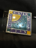 Calgary Winter Festival 1989 Logo  Lapel Pin
