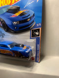 Blue '10 Pro Stock Camaro HW Race Team GHD10 M7C6 2018 Long Card Hot Wheels Diecast Car