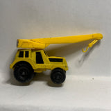 Yellow Jumbo Crane Lesney Matchbox Construction Diecast Car