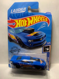 Blue '10 Pro Stock Camaro HW Race Team GHD10 M7C6 2018 Long Card Hot Wheels Diecast Car