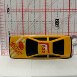 Yellow #102 Motor Rider Racer Unbranded Diecast Car