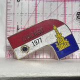 Chicago 1977 Lions Club  Lapel Pin