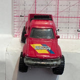 Red #87 Baja Racing '87 Toyota Truck 2011 Hot Wheels Diecast Car