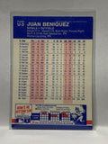# U3 Juan Beniquez  Kansas City Royals 1987 Fleer Update Baseball card