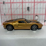 Brown 2005 Ford GT MB671 1/62 Matchbox Diecast Car