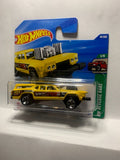 Yellow Cruise Bruiser HW Reverse Rake HYX77 N521 2024 Short Card Hot Wheels Diecast Car
