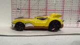 Yellow Howlin Heat ©2010 Hot Wheels Diecast Car
