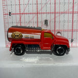 Red Fire Dept Tanker Truck Matchbox Diecast Car