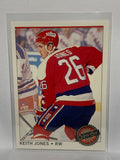 # 14 Keith Jones  Washington Capitals 92-93 O-Pee-Chee Premier Hockey Cards