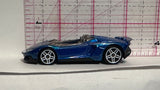 Blue Lamborghini Aventador J ©2013 Hot Wheels Diecast Car