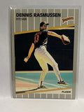 # 314 Dennis Rasmussen  San Diego Padres 1991 Fleer Baseball card