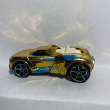 Gold Growler Super Chromes Hot Wheels Diecast Car